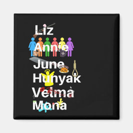 セルブロック・タンゴ・ネーム・マグネット マグネット