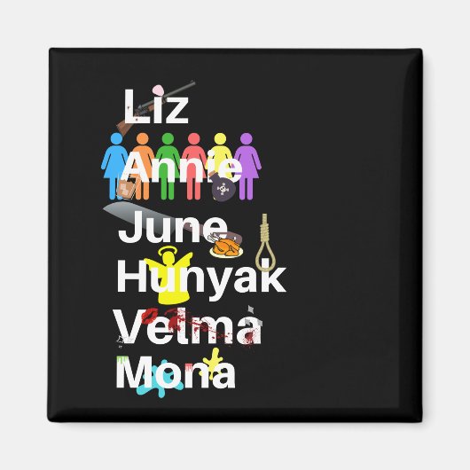 セルブロック・タンゴ・ネーム・マグネット マグネット (正面)