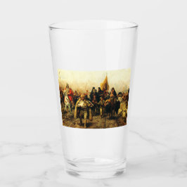 セルブ人の移住（ペヤ・ヨバノビッチによる美術） タンブラーグラス