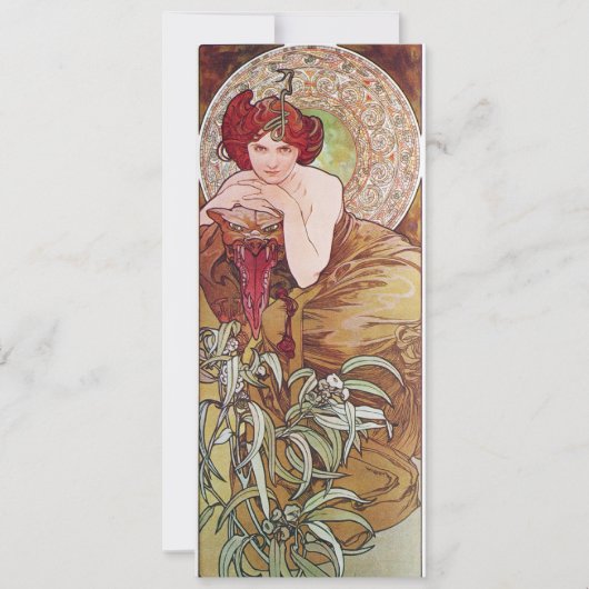 セルペントアールヌーボー 招待状 (正面)