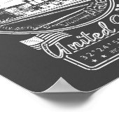 セルマシティヴィンテージ – アラバマ ポスター (角)