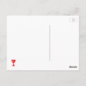 セルマ最初のキリスト教教会のはがき ポストカード (裏面)