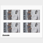 セルラロンダアルタバディア 長方形シール (シート)