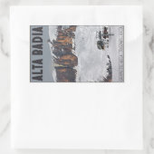 セルラロンダアルタバディア 長方形シール (バッグ)