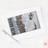 セルラロンダアルタバディア 長方形シール (封筒)