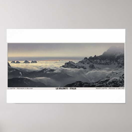 セルラロンダモンテシヴェッタパノラマ ポスター (正面)