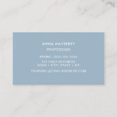 セルレアンハミングバード 名刺 (裏面)