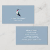 セルレアンハミングバード 名刺 (正面/裏面)