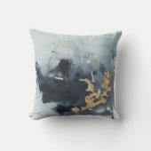 セルーリアンと金ゴールド クッション (正面)