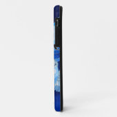 セルーリアンブルーのタンブラー・ハト Case-Mate iPhoneケース (裏面/左)