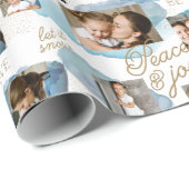 セルーリアンホリデー10フォトコラージュ ラッピングペーパー (ロールコーナー)