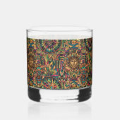 セルーレアステカン「夢」 12ozプリント岩ガラス ウイスキーグラス (裏面)