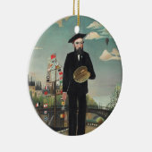 セル画の風景 1890,アンリ・ルソー セラミックオーナメント (右)