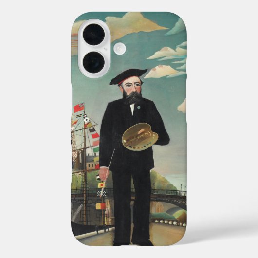 セル画の風景 1890,アンリ・ルソー Case-Mate iPhoneケース (裏面)