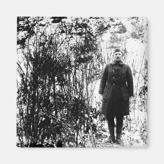 セルAlvin C. York, 328th Infants_War Image マグネット (正面)