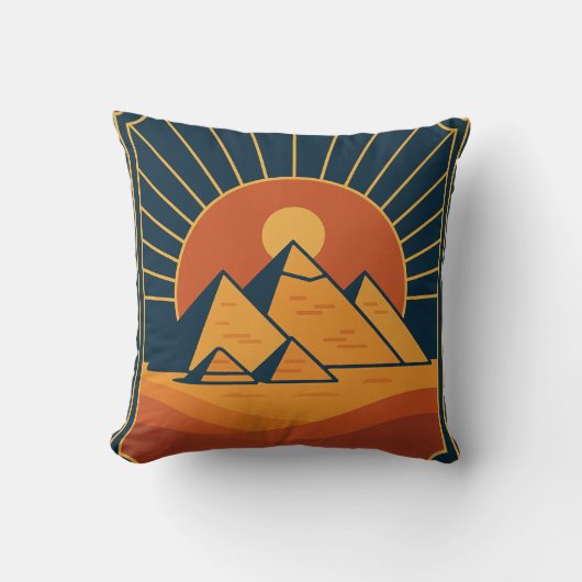 セレクトスカラブアミュレーゴールデンデザイン クッション (正面)