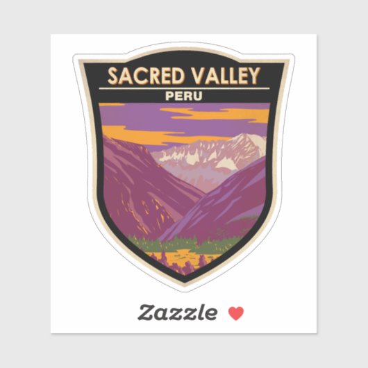 セレクトバレーペルートラベルアートヴィンテージ シール (シート)