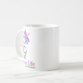 セレクトライフ自殺認識度トンフライ コーヒーマグカップ (正面左)