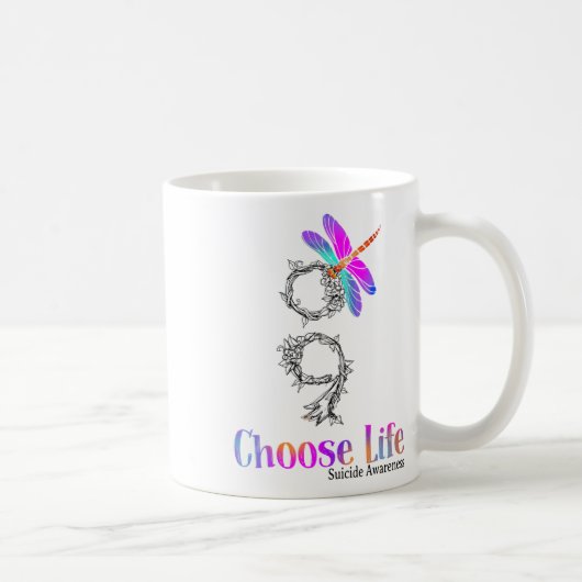 セレクトライフ自殺認識度トンフライ コーヒーマグカップ (右)