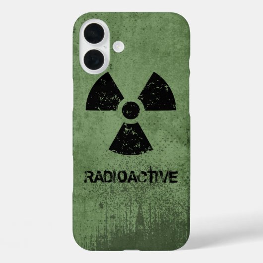 セレクトA色放射性グランジ Case-Mate iPhoneケース (裏面)