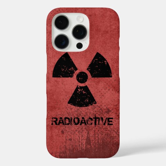 セレクトA色放射性グランジ Case-Mate iPhoneケース (裏面)