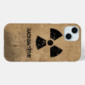 セレクトA色放射性グランジ Case-Mate iPhoneケース (裏面 (横))