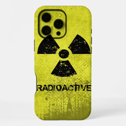 セレクトA色放射性グランジ iPhoneケース (裏面)