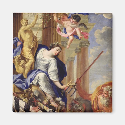 セレスが戦争の特質を消す マグネット (正面)