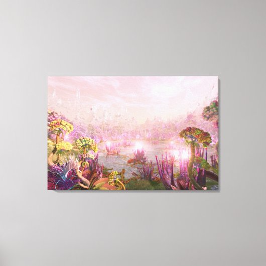 セレスタル湖 – by Jurgen Ziewe キャンバスプリント (正面)