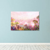 セレスタル湖 – by Jurgen Ziewe キャンバスプリント (インサイチュ (ウッドフロア))