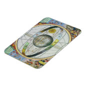 セレスティからのクリスチャン星座の地図 マグネット (左側)