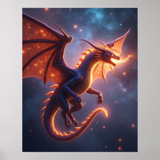 セレスティアルエンバードラゴン ポスター (正面)