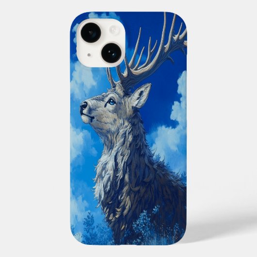 🦌 セレスティアルディアー Case-Mate iPhoneケース (裏面)