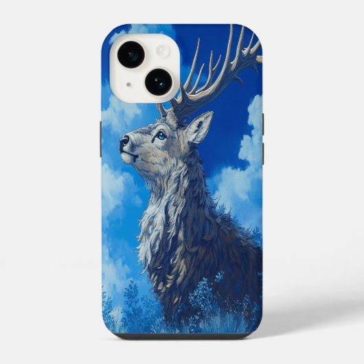 🦌 セレスティアルディアー iPhoneケース (裏面)