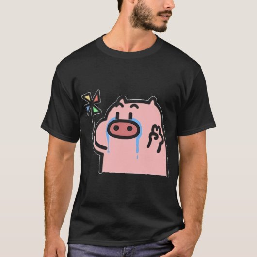 セレスティアルパールダニオ Tシャツ (正面)