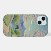 セレスティアル・スプリングパス iPhone 15ケース (裏面横)