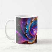 "セレスティウム" – 星雲と銀河系 コーヒーマグカップ (左)