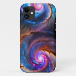 "セレスティウム" – 星雲と銀河系 iPhone 11 ケース