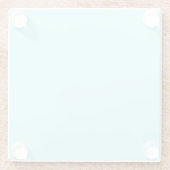 セレステスクエアガラスコースター ガラスコースター (裏面)