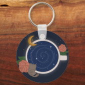 セレステティーカップ キーホルダー (正面)