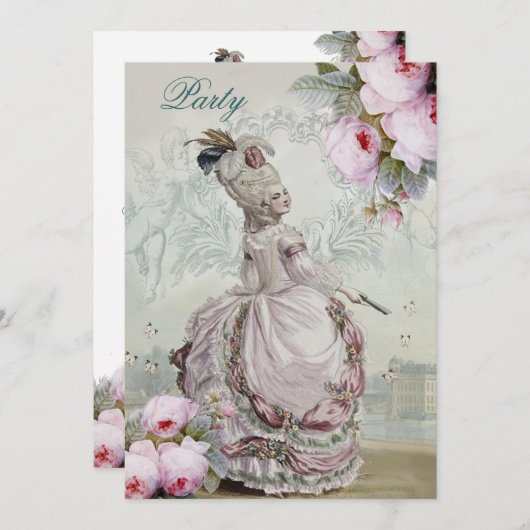 セレステ 招待状 (正面/裏面)