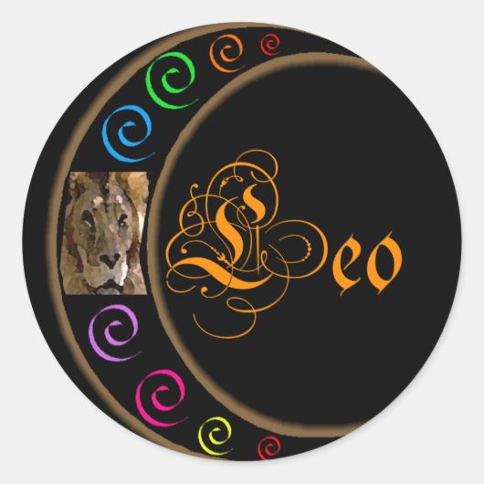 セレストリアルムーンレオ ラウンドシール (正面)