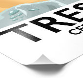 セレディションビーチウェールズ海辺のポスター、トレサイス フォトプリント            (角)