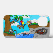 セレナサマーおもしろい電話ケース Case-Mate iPhoneケース (裏面 (横))