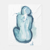 セレナスケッチ フリースブランケット (正面)