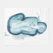 セレナスケッチ フリースブランケット (正面(横))