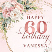 セレナスダスティピンクユーカリボホ60歳の誕生日  クッション