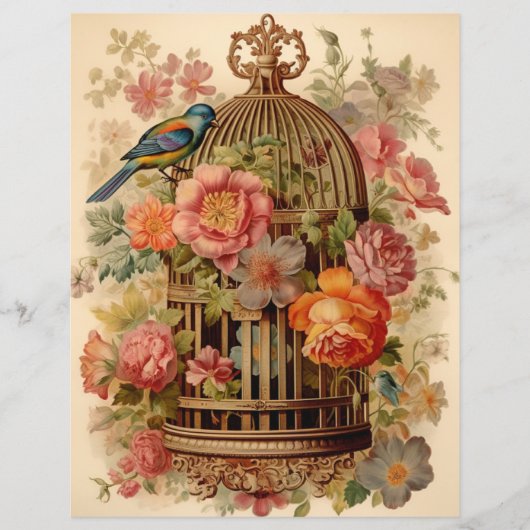 セレナーデ開花スクラップブック紙 (正面)