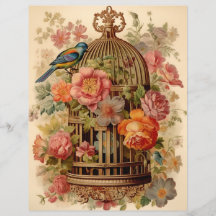 セレナーデ開花スクラップブック紙