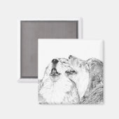 セレナーデ – ウルフマグネット マグネット (正面/裏面)